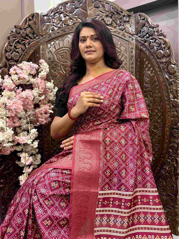 Kanjivaram Silk RIN145 MAHIRA Silk Sarees Wholesale Dola Silk Sarees Kanjeevaram Sarees Printed Silk Saree