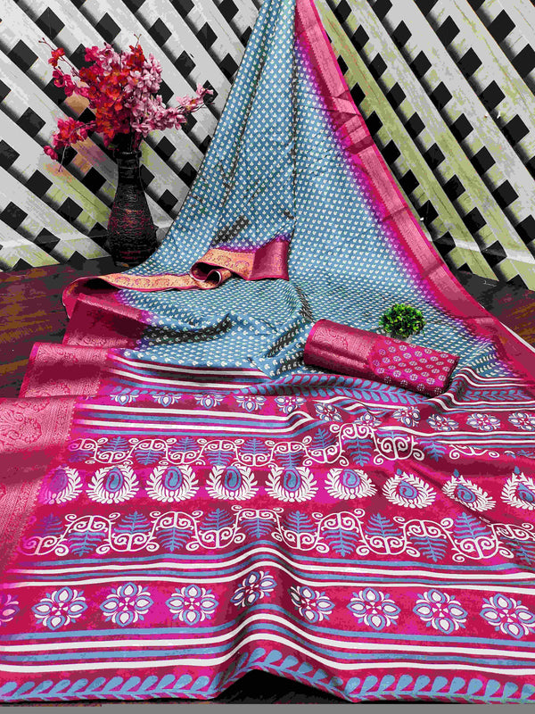 Kanjivaram Silk RIN145 QUEEN Silk Sarees Wholesale Dola Silk Sarees Kanjeevaram Sarees Printed Silk Saree