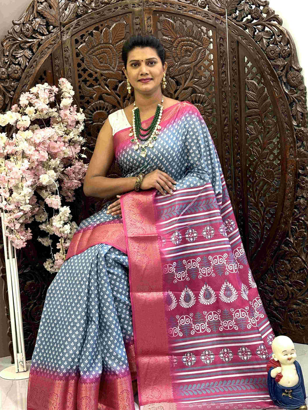 Kanjivaram Silk RIN145 QUEEN Silk Sarees Wholesale Dola Silk Sarees Kanjeevaram Sarees Printed Silk Saree