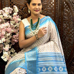 Kanjivaram Silk RIN145 QUEEN Silk Sarees Wholesale Dola Silk Sarees Kanjeevaram Sarees Printed Silk Saree