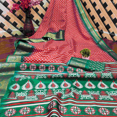 Kanjivaram Silk RIN145 QUEEN Silk Sarees Wholesale Dola Silk Sarees Kanjeevaram Sarees Printed Silk Saree