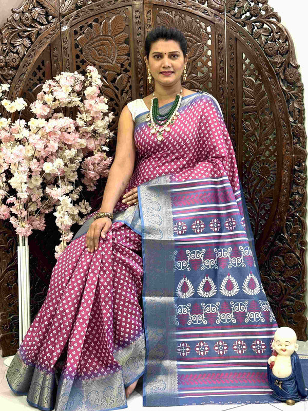 Kanjivaram Silk RIN145 QUEEN Silk Sarees Wholesale Dola Silk Sarees Kanjeevaram Sarees Printed Silk Saree