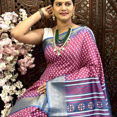 Kanjivaram Silk RIN145 QUEEN Silk Sarees Wholesale Dola Silk Sarees Kanjeevaram Sarees Printed Silk Saree