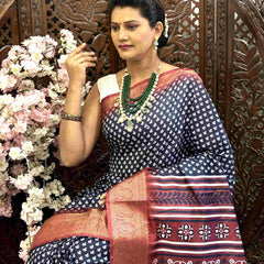 Kanjivaram Silk RIN145 QUEEN Silk Sarees Wholesale Dola Silk Sarees Kanjeevaram Sarees Printed Silk Saree