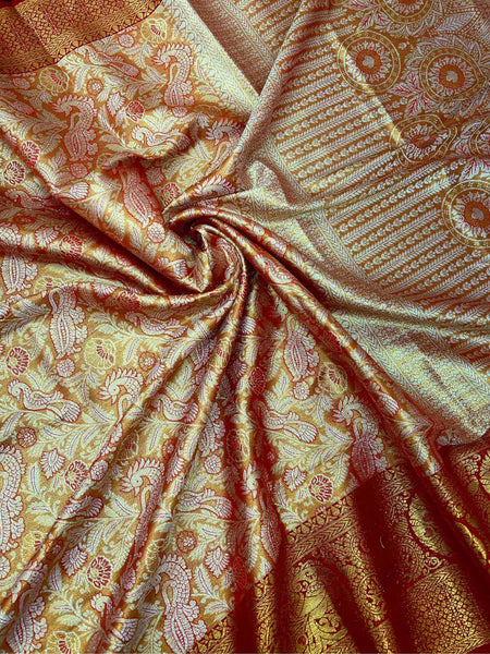 Kanjivaram Silk RIN209 ST-Vol-01 Silk Sarees Wholesale Banarasi Silk Sarees Paithani Sarees Fancy Silk Sarees