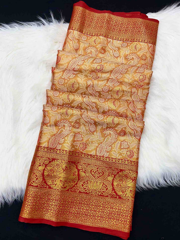 Kanjivaram Silk RIN209 ST-Vol-01 Silk Sarees Wholesale Banarasi Silk Sarees Paithani Sarees Fancy Silk Sarees