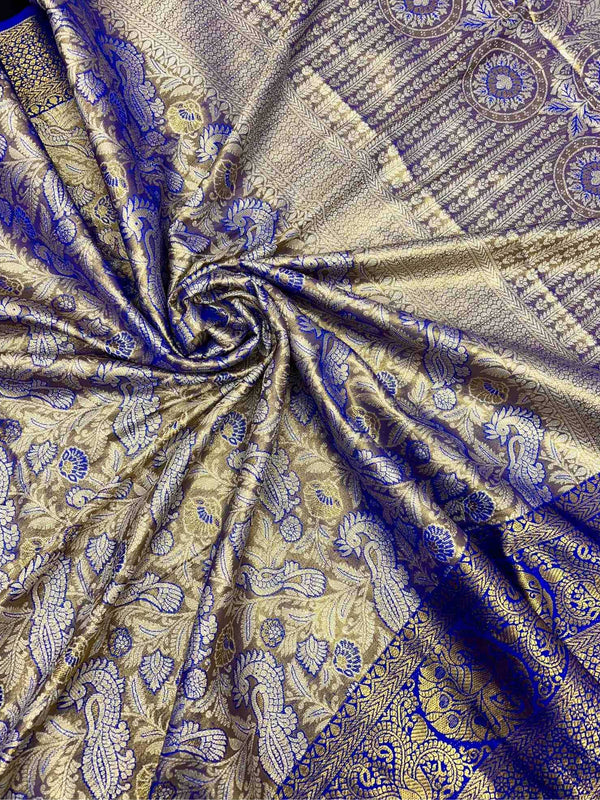 Kanjivaram Silk RIN209 ST-Vol-01 Silk Sarees Wholesale Banarasi Silk Sarees Paithani Sarees Fancy Silk Sarees