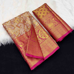 Kanjivaram Silk RIN209 ST-Vol-01 Silk Sarees Wholesale Banarasi Silk Sarees Paithani Sarees Fancy Silk Sarees