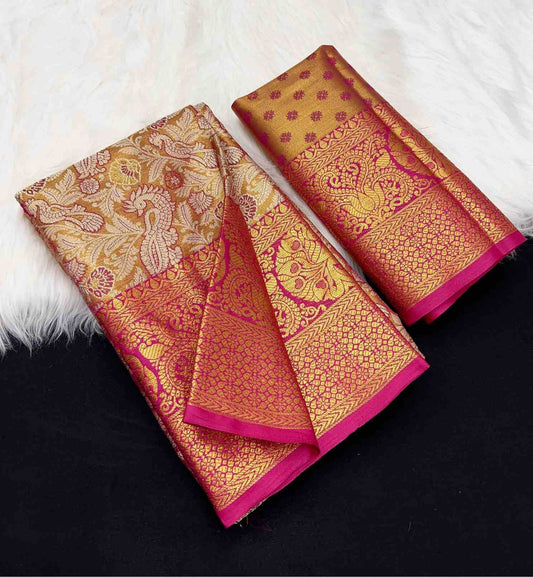 Kanjivaram Silk RIN209 ST-Vol-01 Silk Sarees Wholesale Banarasi Silk Sarees Paithani Sarees Fancy Silk Sarees