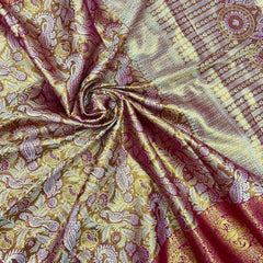 Kanjivaram Silk RIN209 ST-Vol-01 Silk Sarees Wholesale Banarasi Silk Sarees Paithani Sarees Fancy Silk Sarees