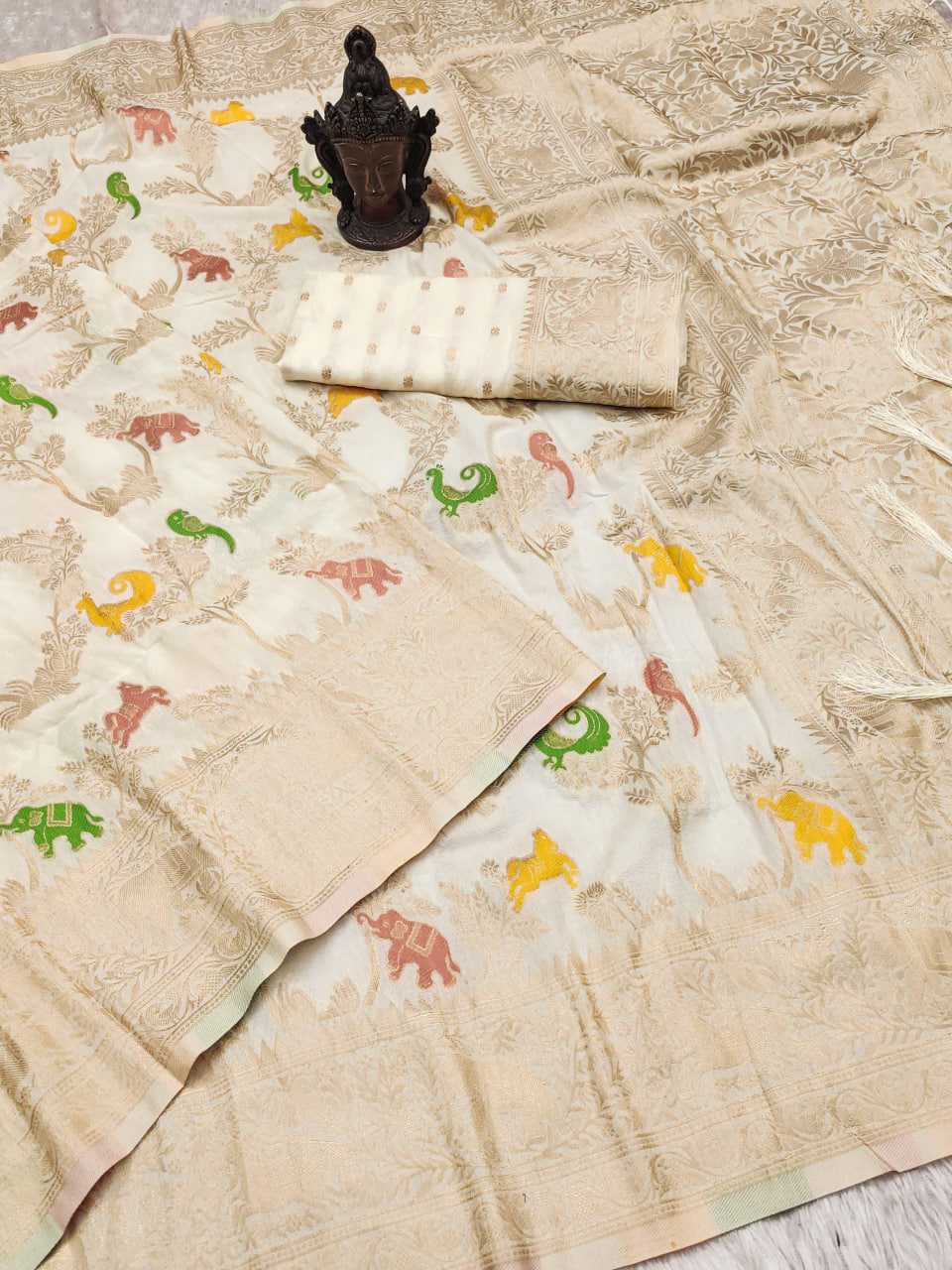 Khadi RIN118 213 Sarees Silk Sarees Festive Collections Wholesale Georgette Sarees Khadi Silk Sarees Festival Silk Sarees