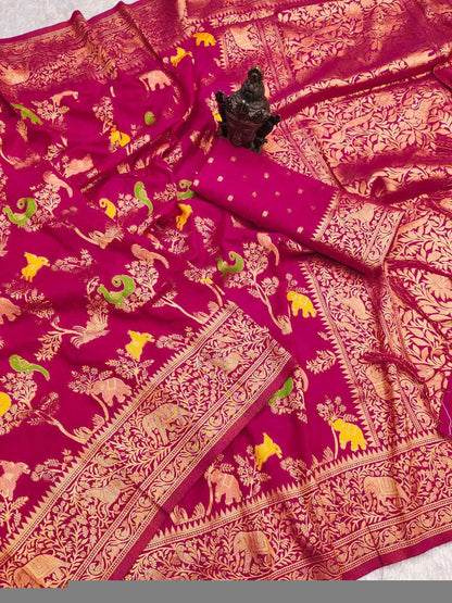 Khadi RIN118 213 Sarees Silk Sarees Festive Collections Wholesale Georgette Sarees Khadi Silk Sarees Festival Silk Sarees