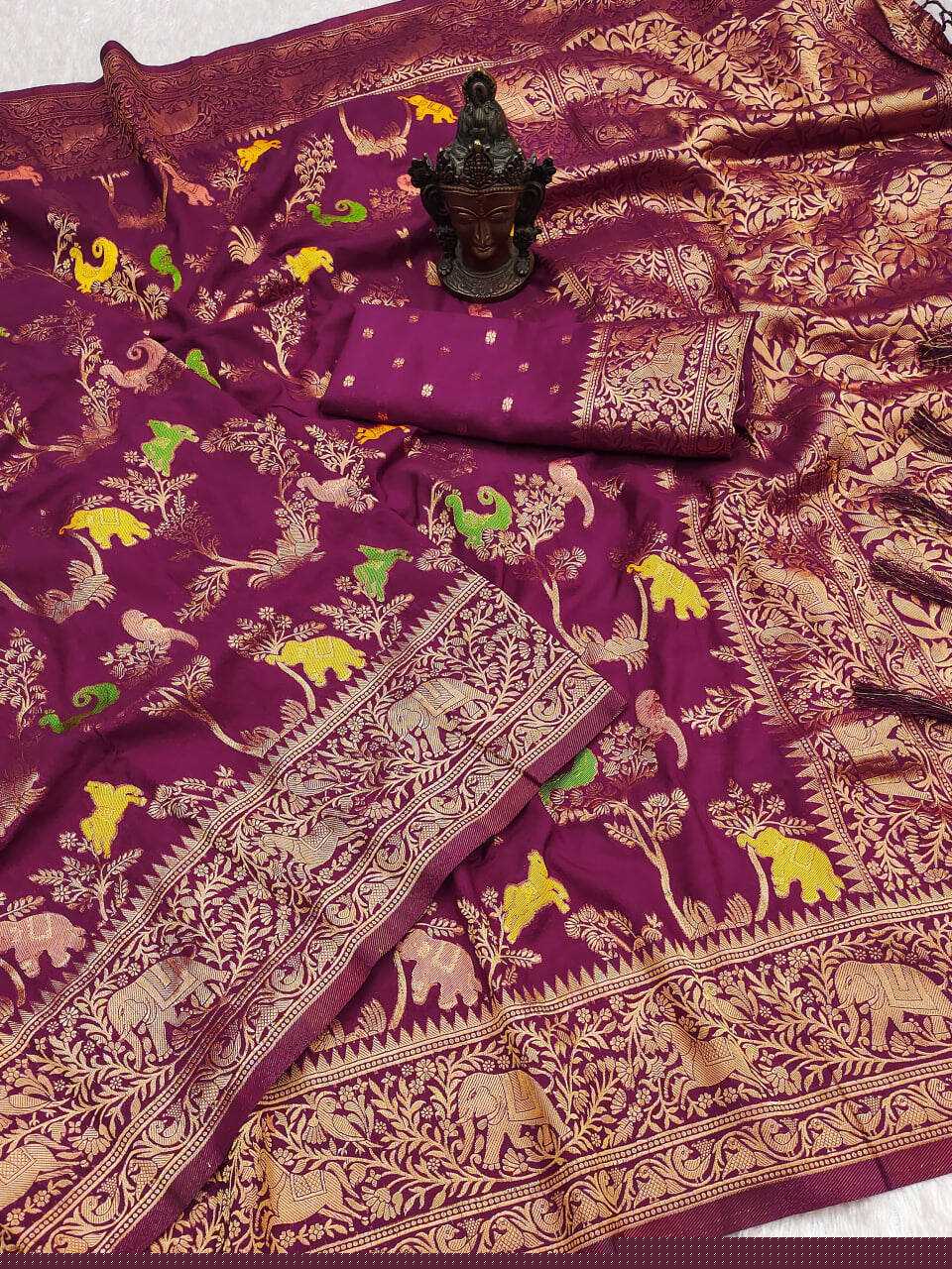 Khadi RIN118 213 Sarees Silk Sarees Festive Collections Wholesale Georgette Sarees Khadi Silk Sarees Festival Silk Sarees