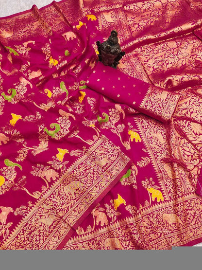 Khadi RIN118 213 Sarees Silk Sarees Festive Collections Wholesale Georgette Sarees Khadi Silk Sarees Festival Silk Sarees