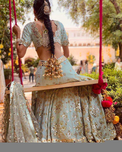 Mulberry RIN213 H5 Lehengas Wedding Collections Bollywood Collections Wholesale Designer Lehenga Wedding Lehenga Rakul Preet