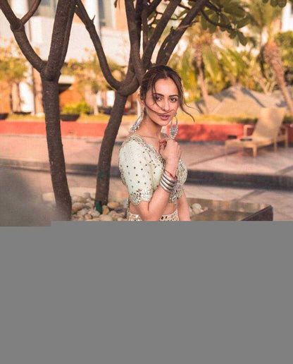 Mulberry RIN213 H5 Lehengas Wedding Collections Bollywood Collections Wholesale Designer Lehenga Wedding Lehenga Rakul Preet