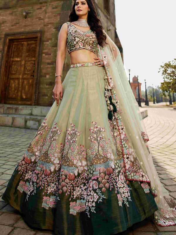 Net RIN197 2745 Lehengas Wholesale Designer Lehenga Fancy Lehenga Wedding Lehenga