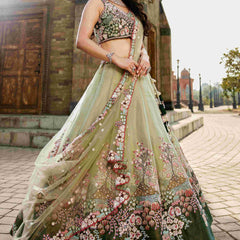 Net RIN197 2745 Lehengas Wholesale Designer Lehenga Fancy Lehenga Wedding Lehenga