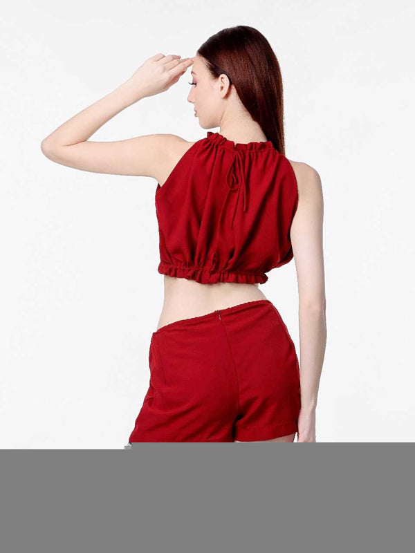 Poly Crepe RIN197 4494 Western Wears Wholesale Co-ord Set Tops One Piece Dress