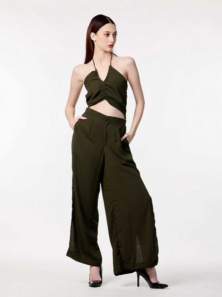 Poly Crepe RIN197 4494 Western Wears Wholesale Co-ord Set Tops One Piece Dress