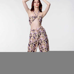 Poly Crepe RIN197 4494 Western Wears Wholesale Co-ord Set Tops One Piece Dress