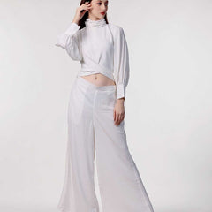 Poly Crepe RIN197 4494 Western Wears Wholesale Co-ord Set Tops One Piece Dress