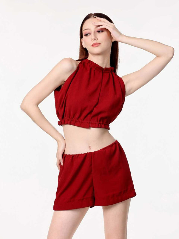 Poly Crepe RIN197 4494 Western Wears Wholesale Co-ord Set Tops One Piece Dress