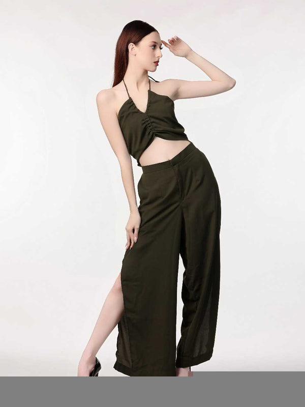 Poly Crepe RIN197 4494 Western Wears Wholesale Co-ord Set Tops One Piece Dress