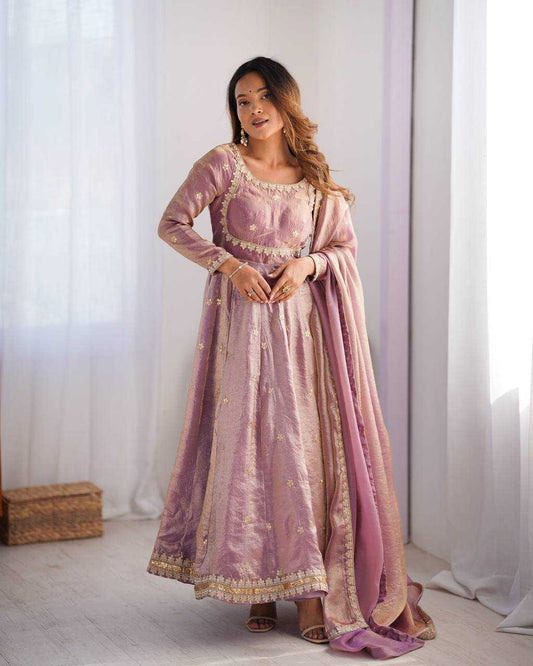 Pure Silk RIN133 06 Gowns Wholesale Fancy Gowns Wedding Gown Silk Gowns