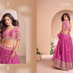 Pure Silk RIN197 2552 Lehengas Wedding Collections Festive Collections Wholesale Designer Lehenga Silk Lehenga Wedding Lehenga