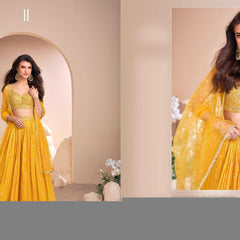 Pure Silk RIN197 2552 Lehengas Wedding Collections Festive Collections Wholesale Designer Lehenga Silk Lehenga Wedding Lehenga