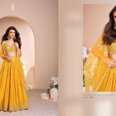 Pure Silk RIN197 2552 Lehengas Wedding Collections Festive Collections Wholesale Designer Lehenga Silk Lehenga Wedding Lehenga