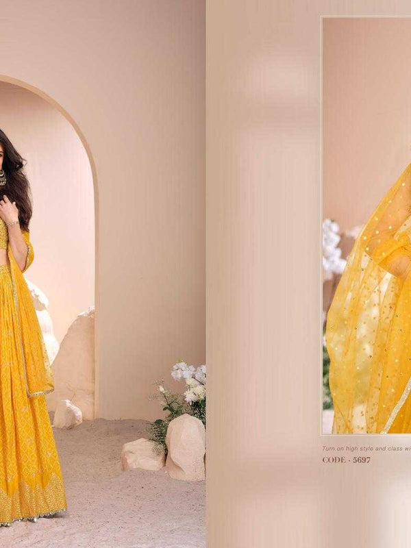 Pure Silk RIN197 2552 Lehengas Wedding Collections Festive Collections Wholesale Designer Lehenga Silk Lehenga Wedding Lehenga