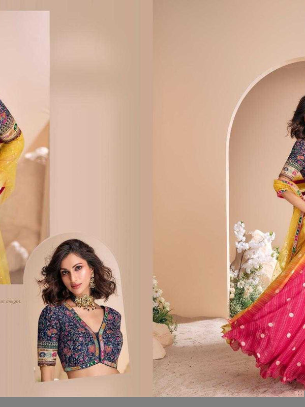 Pure Silk RIN197 2552 Lehengas Wedding Collections Festive Collections Wholesale Designer Lehenga Silk Lehenga Wedding Lehenga