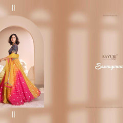 Pure Silk RIN197 2552 Lehengas Wedding Collections Festive Collections Wholesale Designer Lehenga Silk Lehenga Wedding Lehenga