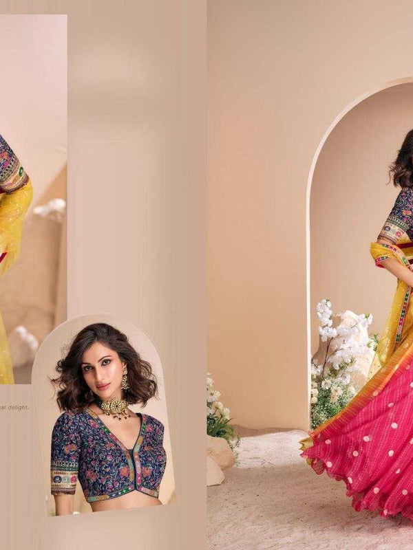 Pure Silk RIN197 2552 Lehengas Wedding Collections Festive Collections Wholesale Designer Lehenga Silk Lehenga Wedding Lehenga