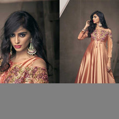 pure Soft RIN197 4074 Gowns Wholesale Fancy Gowns Embroidery Gowns Designer Gowns