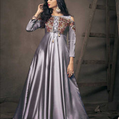 pure Soft RIN197 4074 Gowns Wholesale Fancy Gowns Embroidery Gowns Designer Gowns