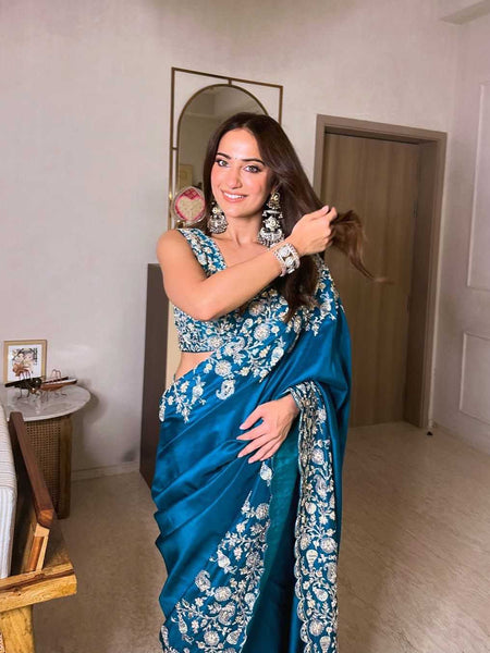 Rangoli Silk RIN164 RRS05 Sarees Wedding Collections Bollywood Collections Wholesale Designer Sarees Embroidered Sarees KUSHA KAPILA