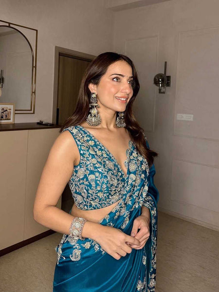 Rangoli Silk RIN164 RRS05 Sarees Wedding Collections Bollywood Collections Wholesale Designer Sarees Embroidered Sarees KUSHA KAPILA