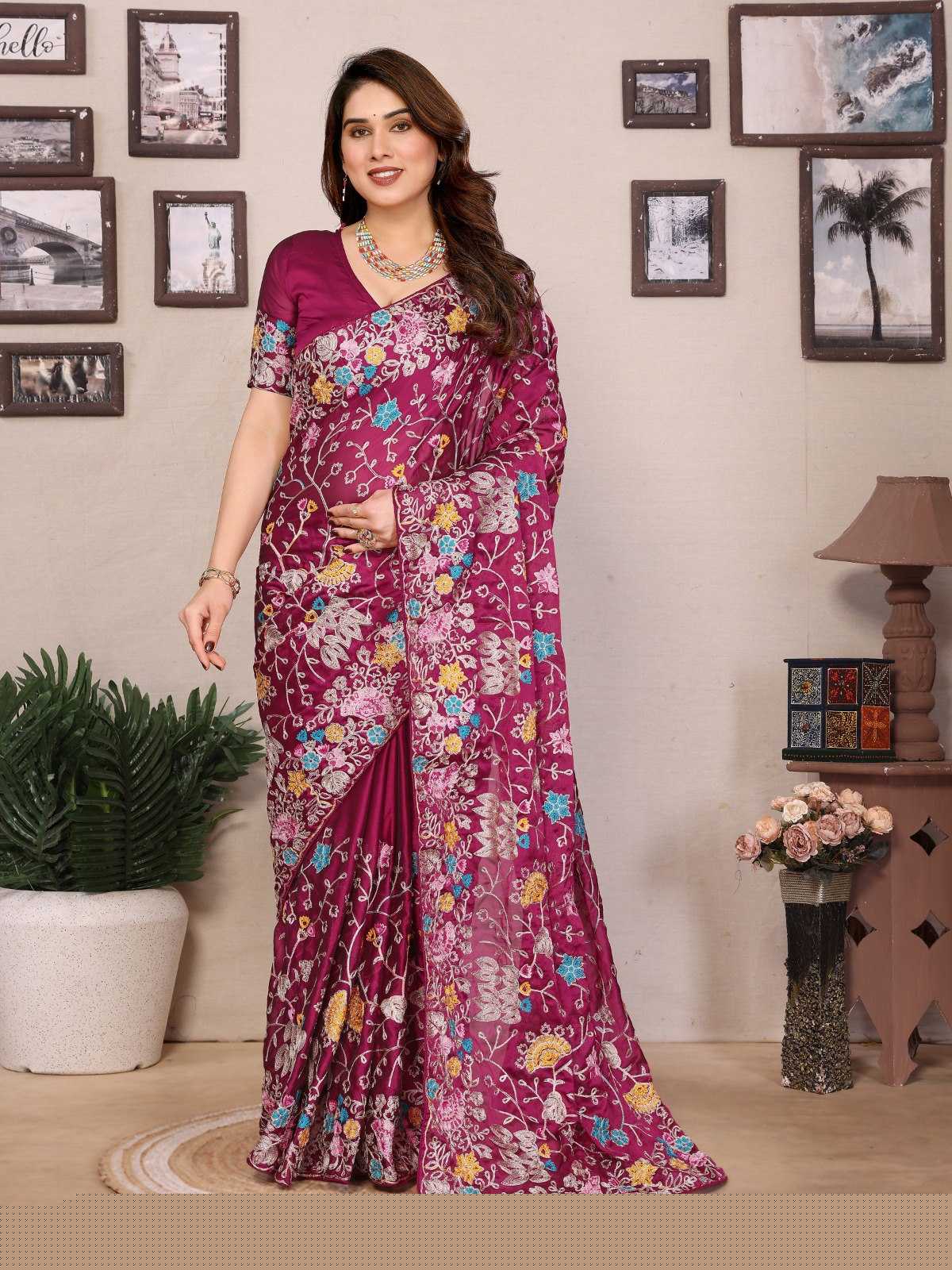 Rangoli Silk RIN188 Jeremy Sarees Sarees Wholesale Designer Sarees Embroidered Sarees Heavy Work Sarees