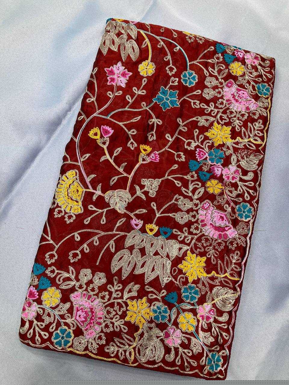 Rangoli Silk RIN188 Jeremy Sarees Sarees Wholesale Designer Sarees Embroidered Sarees Heavy Work Sarees