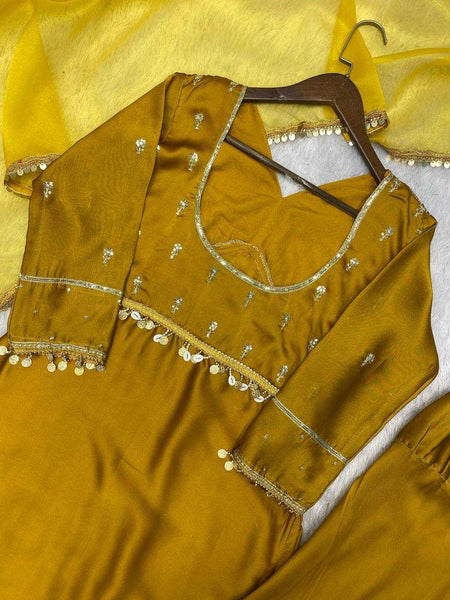 RANGOLI SILK RIN141 1824 SUITS & DRESSES WHOLESALE LADIES ALIA CUT EMBROIDERY LADIES SILK PARTY WEAR WEDDING SUIT