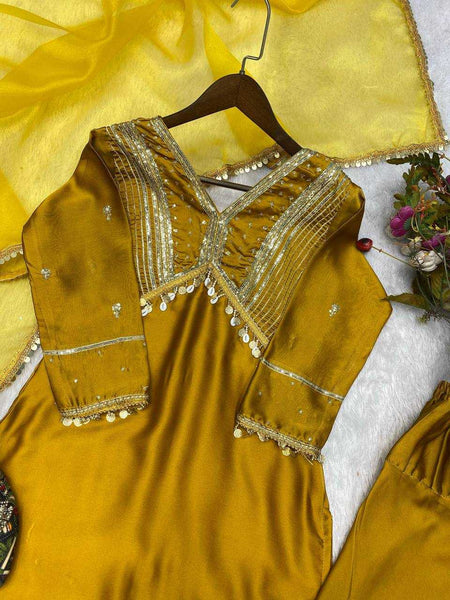 RANGOLI SILK RIN141 1824 SUITS & DRESSES WHOLESALE LADIES ALIA CUT EMBROIDERY LADIES SILK PARTY WEAR WEDDING SUIT