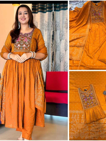 Rayon RIN222 SI-197 Suits & Dresses Wedding Collections Festive Collections Wholesale Dresses Casual Dresses Embroidered Dresses