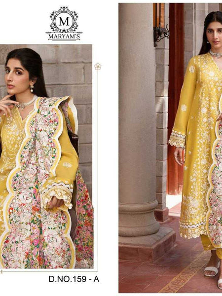 Reyon Cotton KESH495 Pakistani Suits & Dresses Wholesale Ladies Suits Kashmiri Suits Embroidery Suits Palazzo Suit