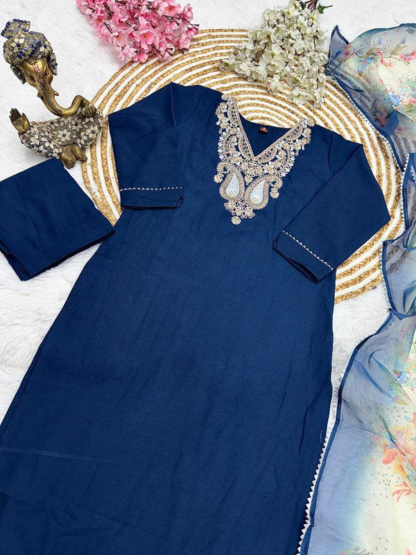 Reyon Cotton RIN217 318 Suits & Dresses Wholesale Ladies Suits Embroidery Suits Party wear suits Wedding Suits