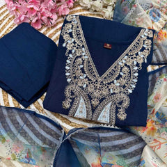 Reyon Cotton RIN217 318 Suits & Dresses Wholesale Ladies Suits Embroidery Suits Party wear suits Wedding Suits