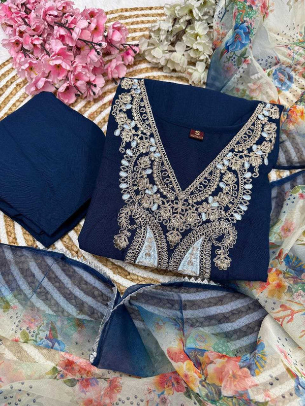 Reyon Cotton RIN217 318 Suits & Dresses Wholesale Ladies Suits Embroidery Suits Party wear suits Wedding Suits