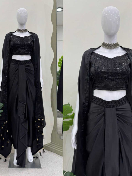 Satin Silk RIN162 5842 Western Wears Wholesale One Piece Dress